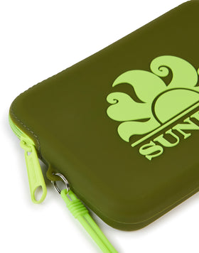 MINI POCHETTE IN GOMMA CON LOGO