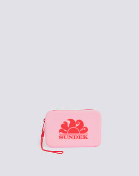 MINI POCHETTE EN CAOUTCHOUC AVEC LOGO