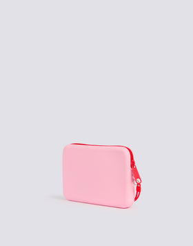 MINI POCHETTE EN CAOUTCHOUC AVEC LOGO