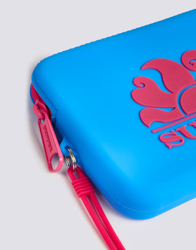 MINI POCHETTE EN CAOUTCHOUC AVEC LOGO
