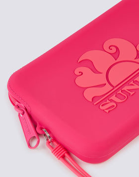 MINI POCHETTE IN GOMMA CON LOGO