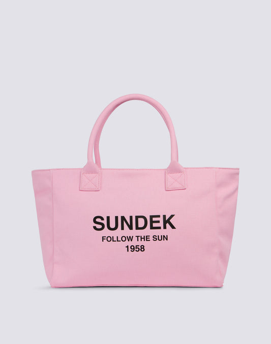 STONE WASHED CANVAS COTTON SHOPPER