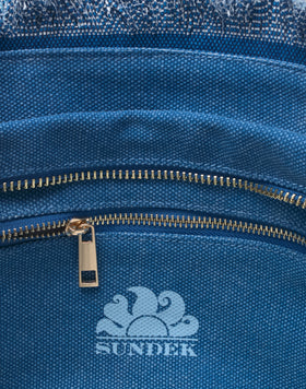 TOTE BAG REGULAR CON EFFETTO STONE WASHED