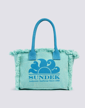 SAC TOTE AVEC EFFET STONE WASHED