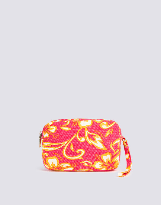 STONE WASHED EFFECT BRIEFCASE WITH SK23 PRINT