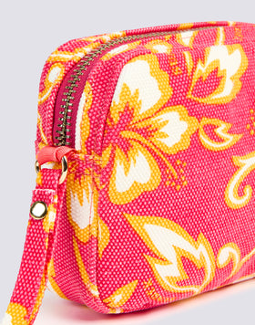STONE WASHED EFFECT BRIEFCASE WITH SK23 PRINT