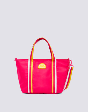 MINI SAC À MAIN AVEC POIGNÉES ARC-EN-CIEL