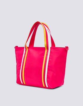 MINI SAC À MAIN AVEC POIGNÉES ARC-EN-CIEL