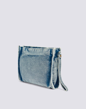 POCHETTE EN TOILE DE COTON TEINTÉE