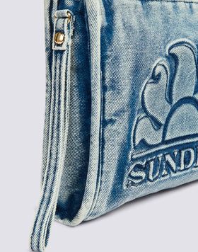 POCHETTE EN TOILE DE COTON TEINTÉE