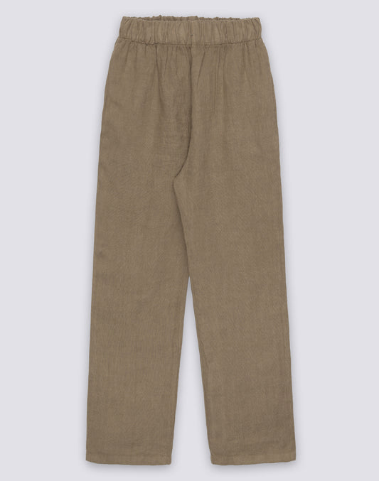 PANTALONI LUNGHI IN LINO DA BAMBINO