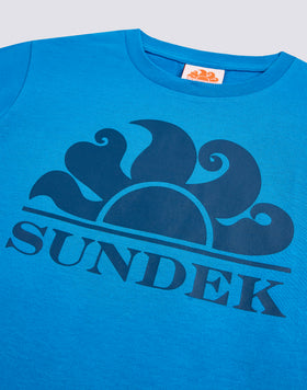 CAMISETA CUELLO REDONDO MINI NEW SIMEON LOGO