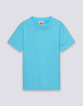 BOYS' SHORT-SLEEVED T-SHIRT WITH TRIPPING PALM PRINT