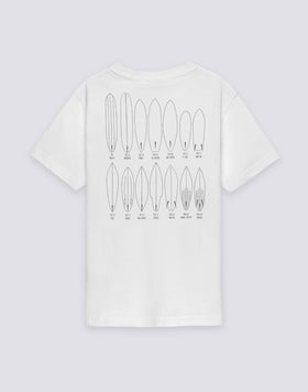 T-SHIRT ENFANT À MANCHES COURTES IMPRIMÉ OLD SCHOOL SURF