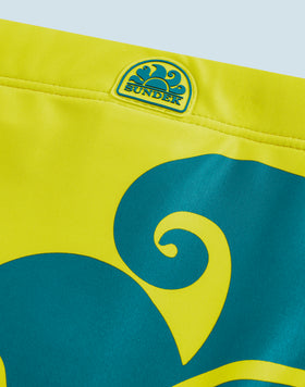 MINI LEONARDO LOGO PRINT SWIMWEAR