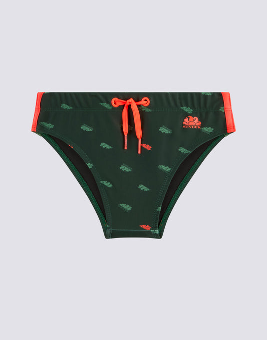 SLIP DE BAIN MINI DIWALTER IMPRIMÉ MONOGRAMME 2