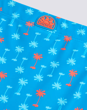 DIWALTER MINI SWIM BRIEFS WITH PALMAS PRINT