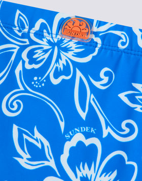 SLIP DE BAIN MINI DIWALTER IMPRIMÉ HIBISCUS