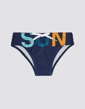 MINI SLIP CON STAMPA MULTICOLOR