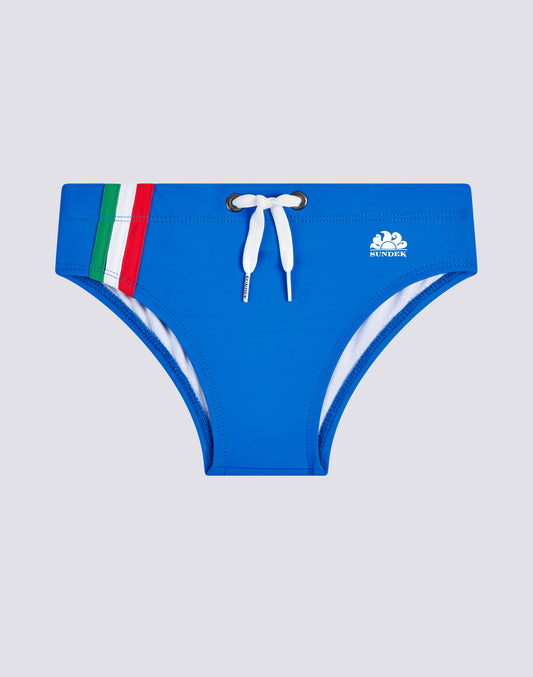 BAÑADOR PARA NIÑOS CON TRICOLOR