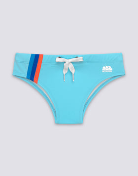 SLIP DE BAIN POUR ENFANT TRICOLORE