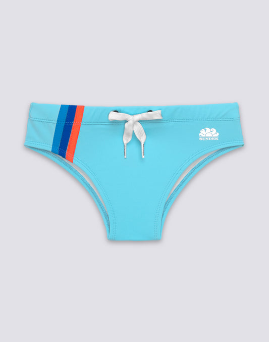 SLIP DE BAIN POUR ENFANT TRICOLORE