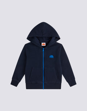 SUDADERA CON BOLSILLO Y CREMALLERA CENTRAL COMPLETA