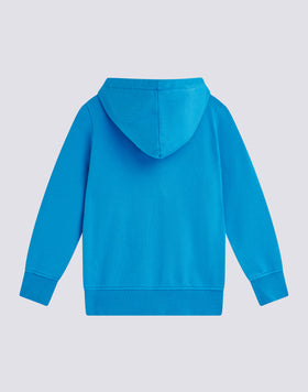 SWEATSHIRT WITH POUCH POCKET AND CENTRAL FULL ZIP