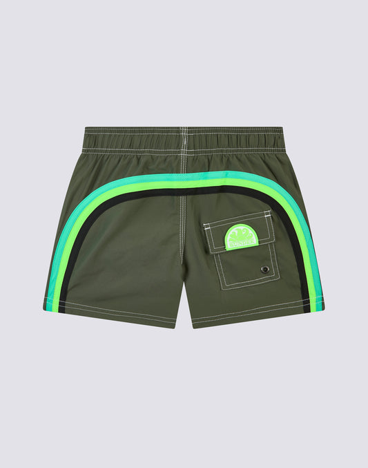 REPREVE® TRAJE DE BAÑO CORTO CON CINTURA ELÁSTICA