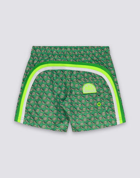 MAILLOT DE BAIN COURT À TAILLE ÉLASTIQUE REPREVE® AVEC IMPRIMÉ FRUIT FIESTA