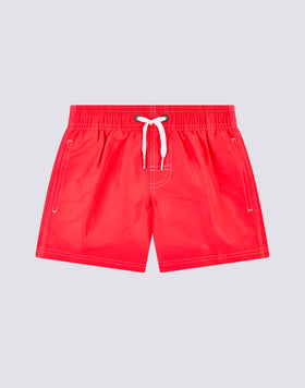 BAÑADOR NIÑO CORTO CON CINTURA ELÁSTICA ICONIC TAFFETA