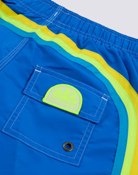 BOY’S SWIMSHORTS SHORT ELASTICATED WAIST ICONIC TAFFETA