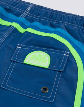 COSTUME DA BAGNO BAMBINO CORTO VITA ELASTICATA ICONIC TAFFETA