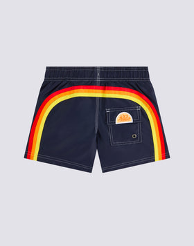 BAÑADOR NIÑO CORTO CON CINTURA ELÁSTICA ICONIC TAFFETA