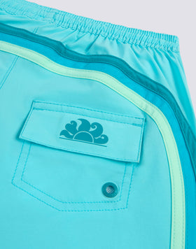 MAILLOT DE BAIN COURT À TAILLE ÉLASTIQUE STRETCH