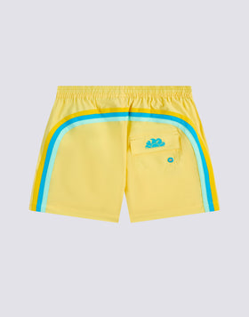 MAILLOT DE BAIN COURT À TAILLE ÉLASTIQUE STRETCH
