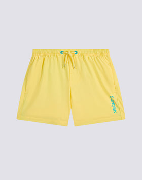 MAILLOT DE BAIN COURT À TAILLE ÉLASTIQUE STRETCH
