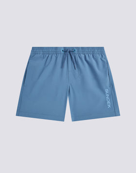 BAÑADOR NIÑO DE CINTURA ELÁSTICA EN TEJIDO ELÁSTICO