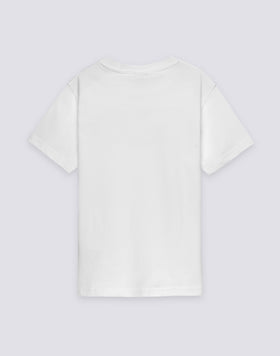 T-SHIRT ENFANT À MANCHES COURTES AVEC POCHE ET LOGO SUR LE DEVANT