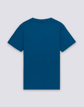 T-SHIRT ENFANT À MANCHES COURTES AVEC POCHE ET LOGO SUR LE DEVANT
