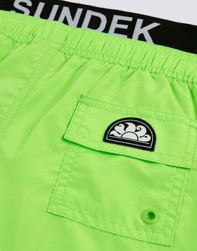 MAILLOT DE BAIN AVEC LOGO ÉLASTIQUE POLY LÉGER