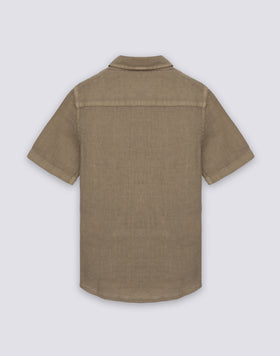 CHEMISE EN LIN À MANCHES COURTES POUR ENFANT