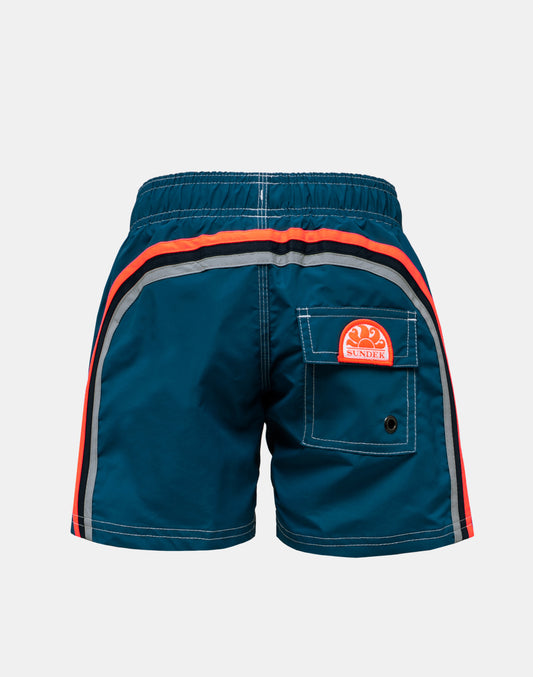 COSTUME DA BAGNO BAMBINO CORTO VITA ELASTICATA ICONIC TAFFETA