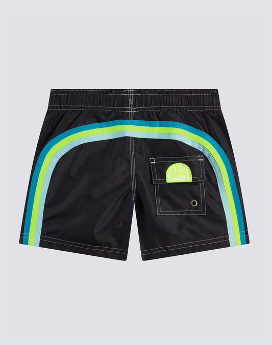 BOY’S SWIMSHORTS SHORT ELASTICATED WAIST ICONIC TAFFETA