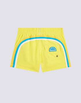 BAÑADOR CORTO CON CINTURA ELÁSTICA REPREVE®
