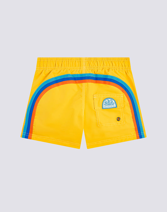 BOY’S SWIMSHORTS SHORT ELASTICATED WAIST ICONIC TAFFETA