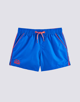 COSTUME DA BAGNO BAMBINO CORTO VITA ELASTICATA ICONIC TAFFETA CON PIPING