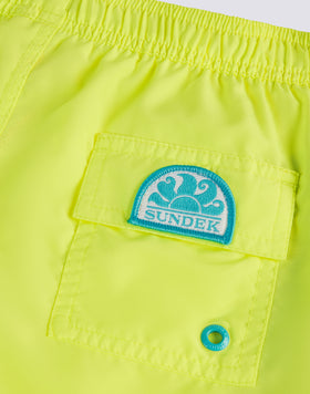 COSTUME DA BAGNO CON BANDA LOGO LIGHT POLY