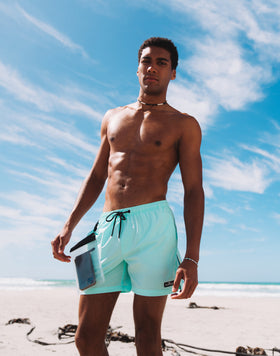 COSTUME DA BAGNO CON TESSUTO STRETCH A VITA ELASTICATA E CON CUSTODIA REMOVIBILE