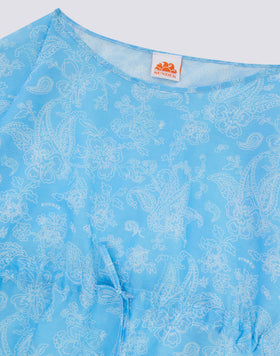 BUTTERFLY DRESS FOR GIRLS WITH HIBI PAISLEY PRINT